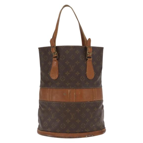 LOUIS VUITTON Monogram Bucket GM Shoulder Bag USA limited T42236 LV Auth bs31934